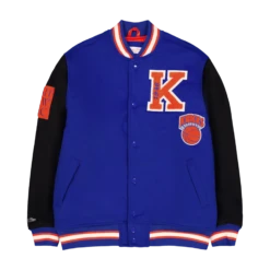 Mitchell & Ness Knicks Team Legacy Varsity Jacket