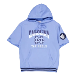 Mitchell & Ness UNC Pre-Game SS Fleece Hoodie