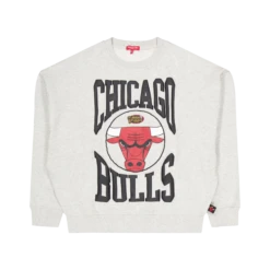 Mitchell & Ness Bulls Womens Logo LT Crew 3.0