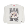 Mitchell & Ness 76ers Womens Logo LT Crew 3.0 -SoleStory Butik 61056 72 001