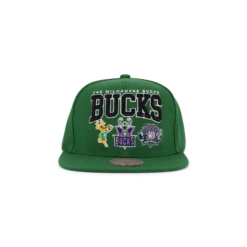 Mitchell & Ness Bucks Champ Stack Snapback -SoleStory Butik 61057 40 005