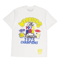 Mitchell & Ness Warriors Champs Fest 1975 SS Tee HWC