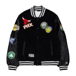 NEW ERA NBA BADGE VARSITY JACKET
