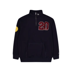 New Era Lifestyle Navy Quarter-Zip Sweatshirt