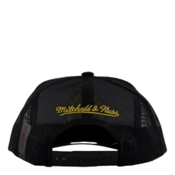 Mitchell & Ness Suede Trucker Black/gold -SoleStory Butik 61157 14 003