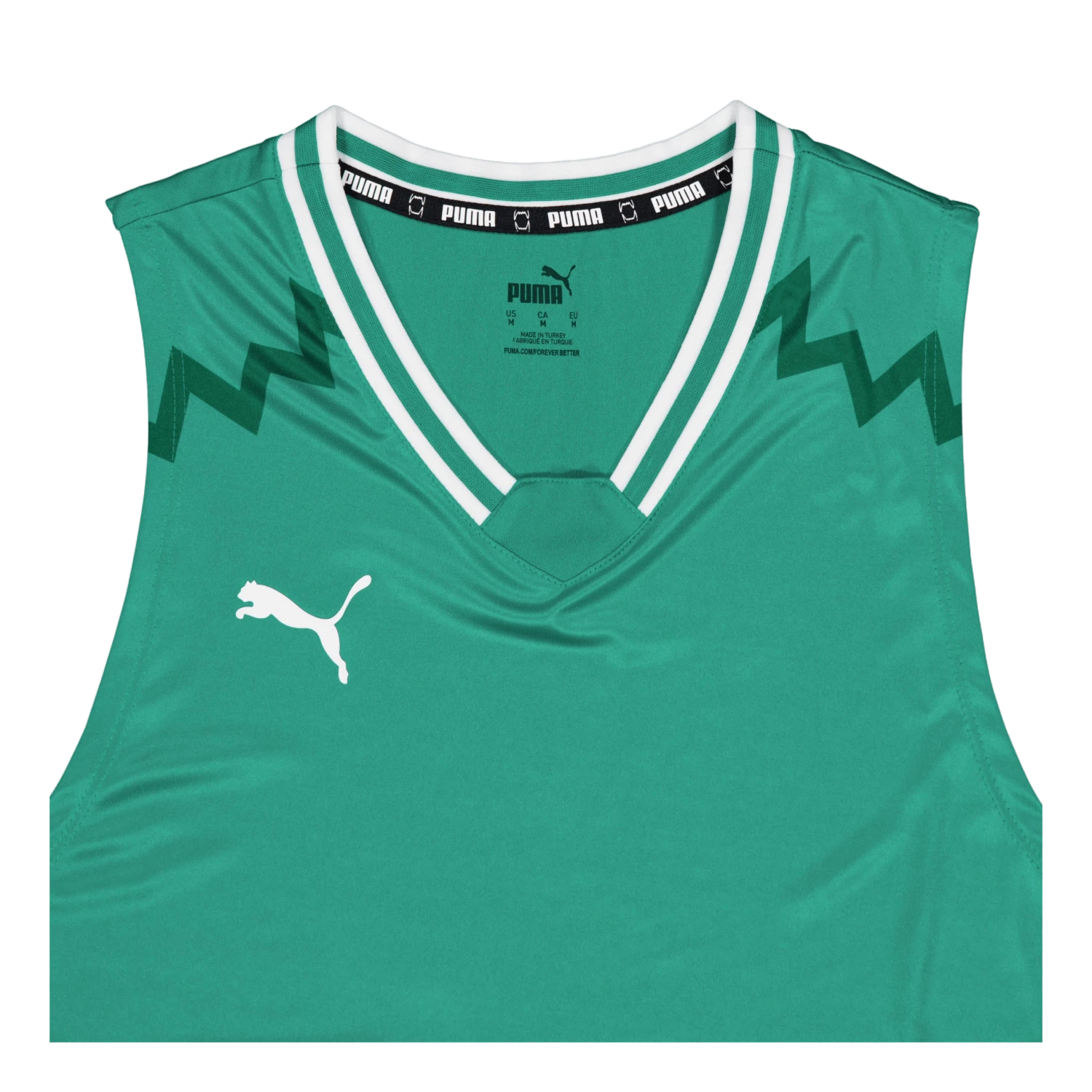 Puma Hoops Team Game Jersey Pepper Green 5 Puma Hoops Team Game Jersey Pepper Green - Bild 3