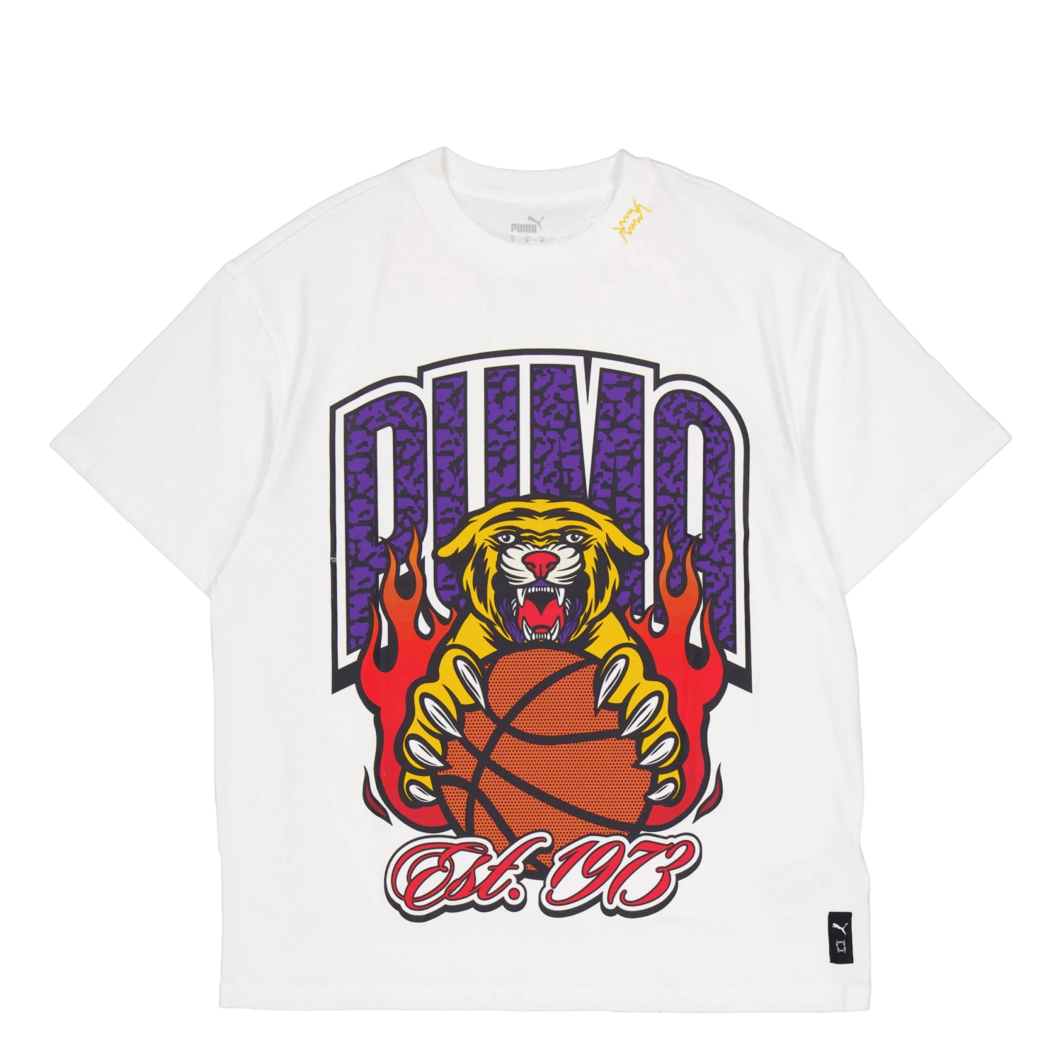 Crowd Craze Tee 3 Puma White 3 Crowd Craze Tee 3 Puma White