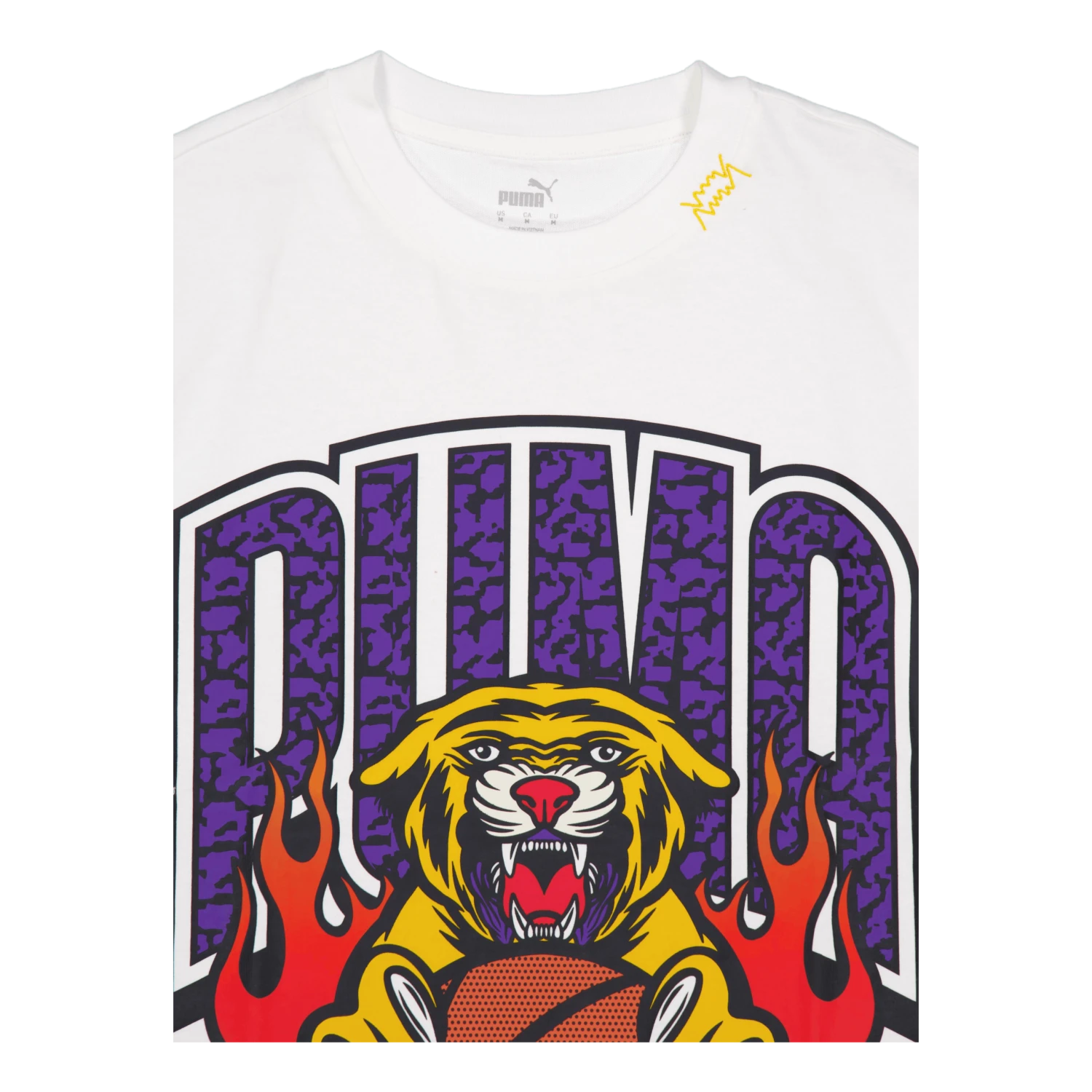 Crowd Craze Tee 3 Puma White 5 Crowd Craze Tee 3 Puma White - Bild 3