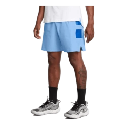 Under Armour Ua Baseline Woven Short Horizon Blue
