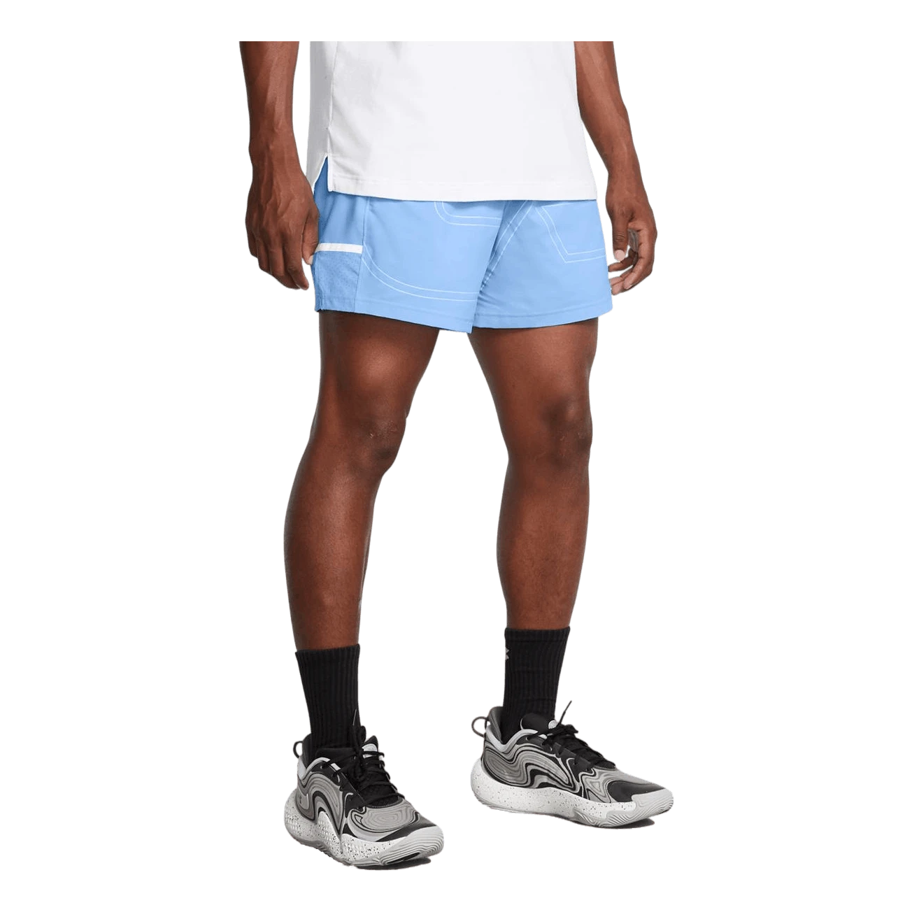 Under Armour Ua Baseline Pro 5" Short Horizon Blue 3 Under Armour Ua Baseline Pro 5" Short Horizon Blue