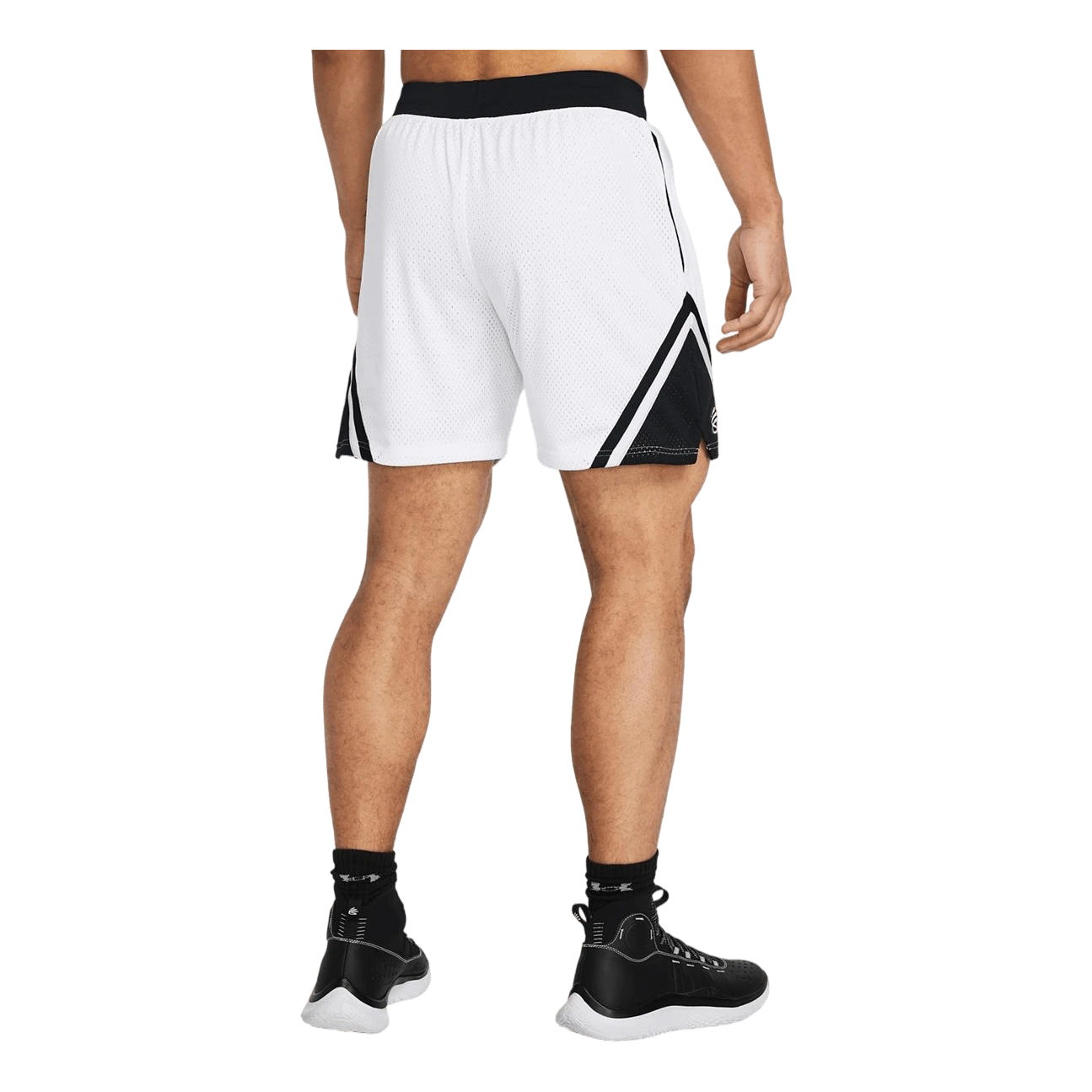 Under Armour Curry Mesh Short 4 White 5 Under Armour Curry Mesh Short 4 White - Bild 3