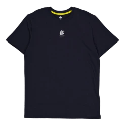 Under Armour Curry Hvyweight Logo Tee Black