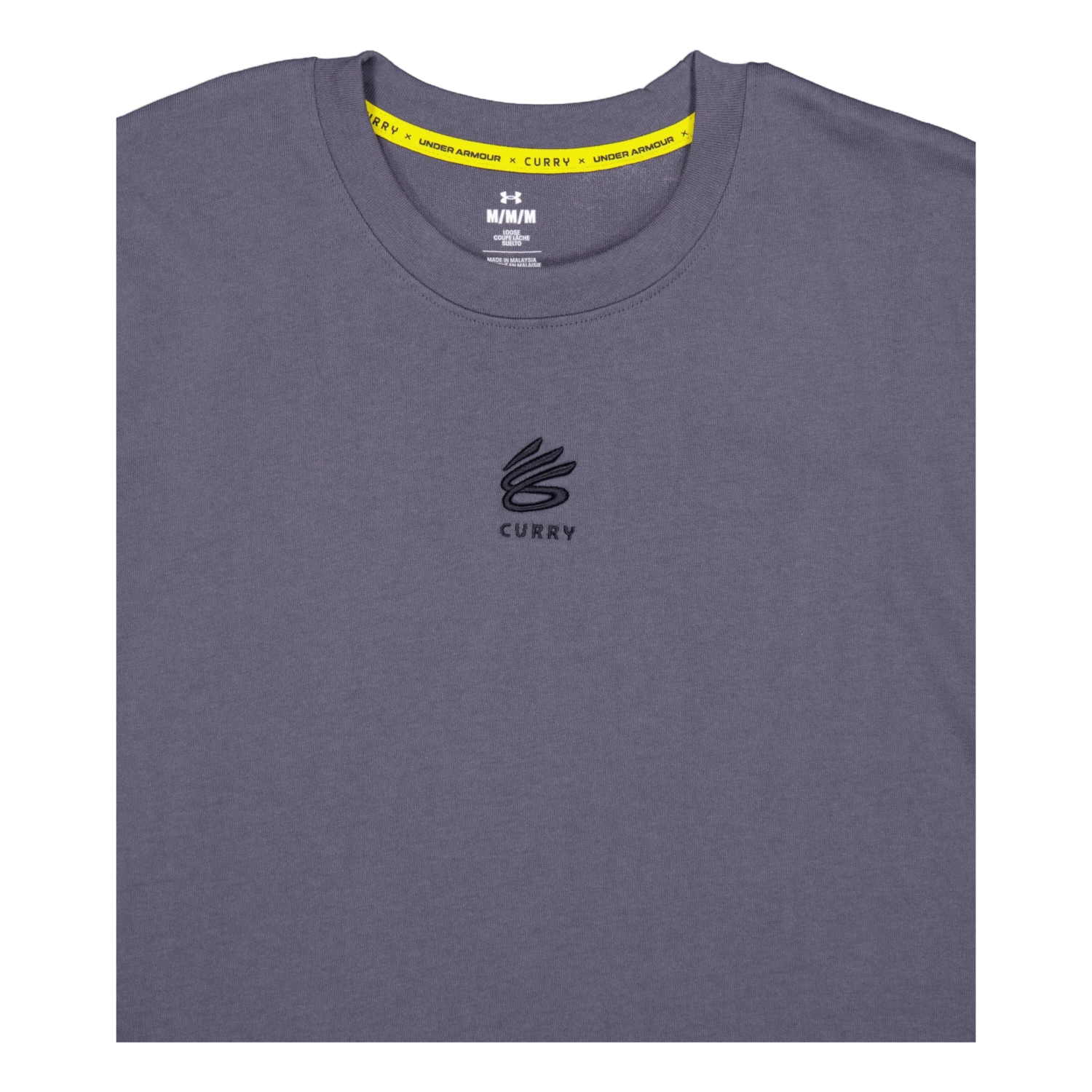 Under Armour Curry Hvyweight Logo Tee Castlerock 5 Under Armour Curry Hvyweight Logo Tee Castlerock - Bild 3