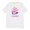 Under Armour Curry Logo Trend Tee White