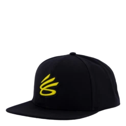 Under Armour M Curry Flatbrim Snapback Black