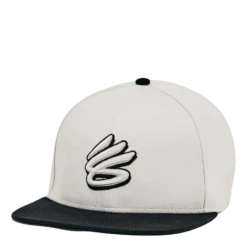 Under Armour M Curry Flatbrim Snapback White Clay