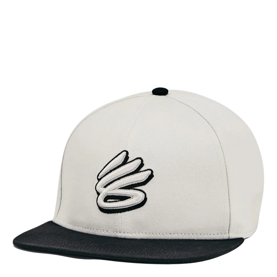 Under Armour M Curry Flatbrim Snapback White Clay 3 Under Armour M Curry Flatbrim Snapback White Clay
