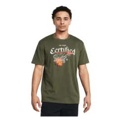 Under Armour Ua M Hw Hoops Certified Ss Marine Od Green