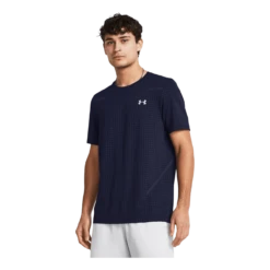 Under Armour Vanish Seamless Grid Ss Midnight Navy