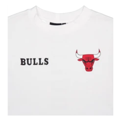 NEW ERA Nba Team Logo Crop Tee Chicago Whifdr -SoleStory Butik 61222 24 003