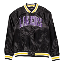 NEW ERA Nba Applique Satin Bomber LosBlktrp