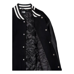 NEW ERA Ne Varsity Jacket Newera Blkwhi -SoleStory Butik 61239 81 004