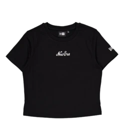NEW ERA Ne Slim Tee Newera Blkwhi