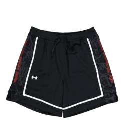 Under Armour Zone Pro 7" Mesh Short Prntd Black