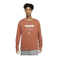 Jordan Flight Longsleeve Tee Dusty Peach