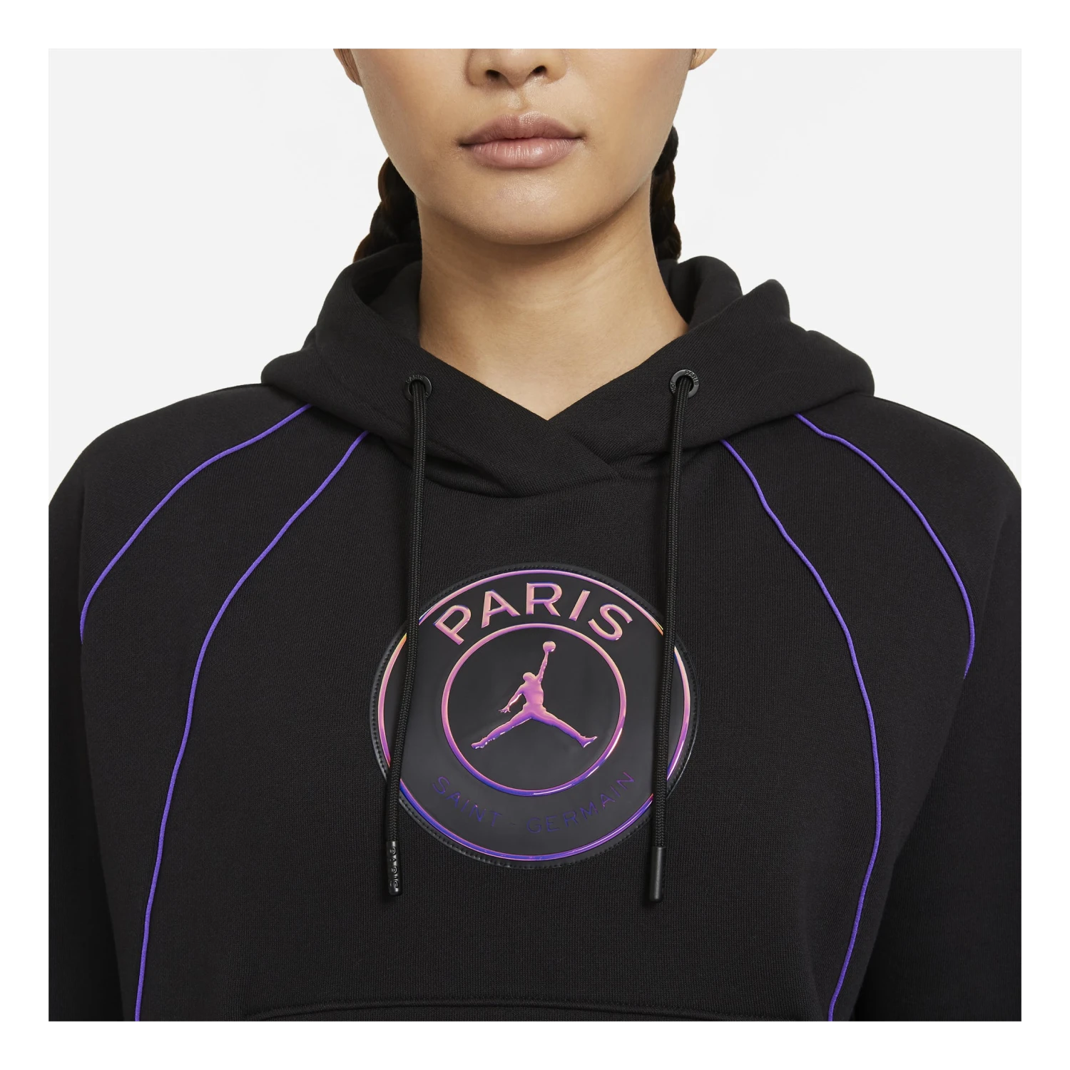 Women's Jordan X PSG PO Fleece Hoodie 5 Women's Jordan X PSG PO Fleece Hoodie - Bild 3