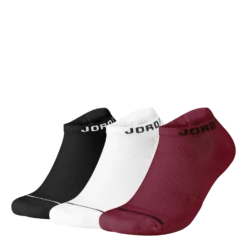 Jordan Everyday 3-Pack Max No-Show Socks